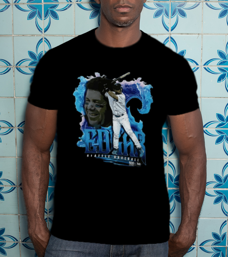 Seattle Baseball Edgar 500 Level Wave T-Shirt
