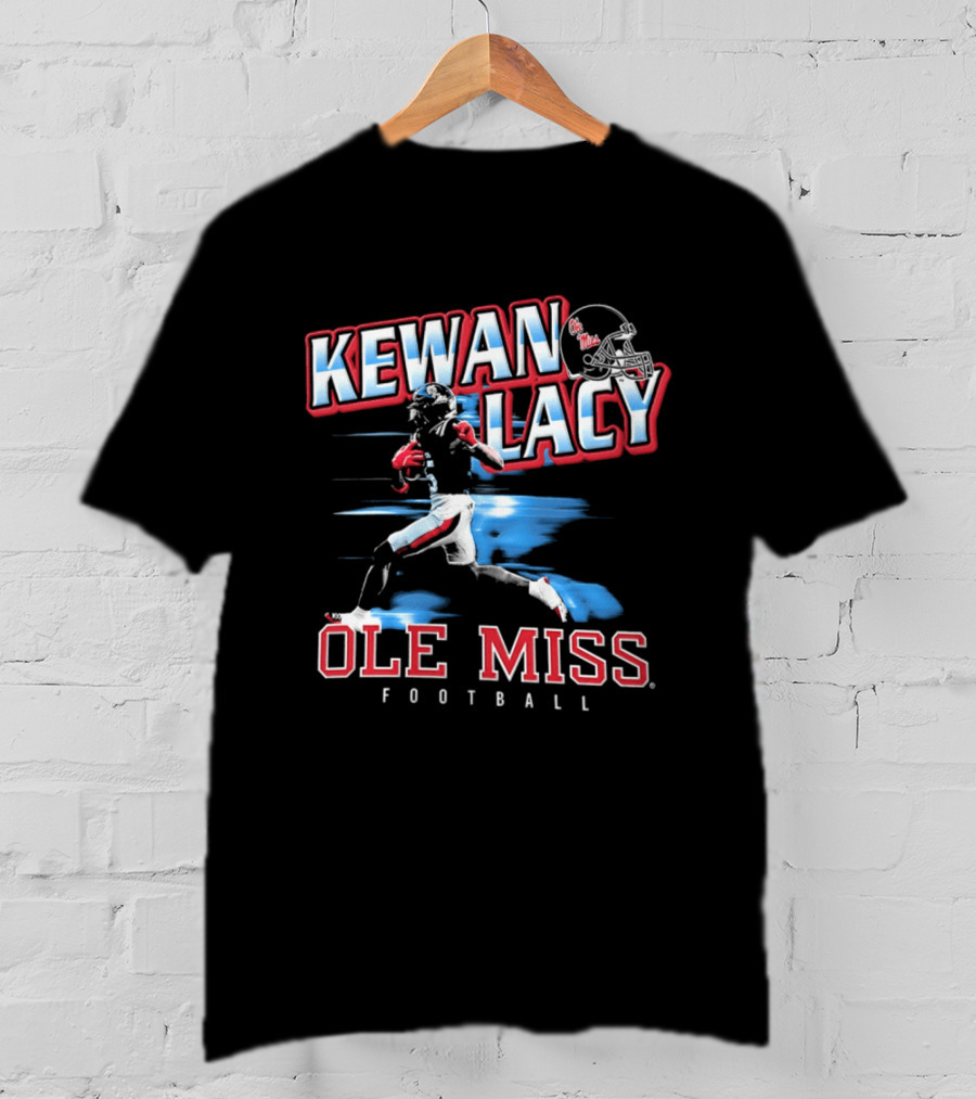 Kewan Lacy Ole Miss Football Quarterback Sprint T-Shirt