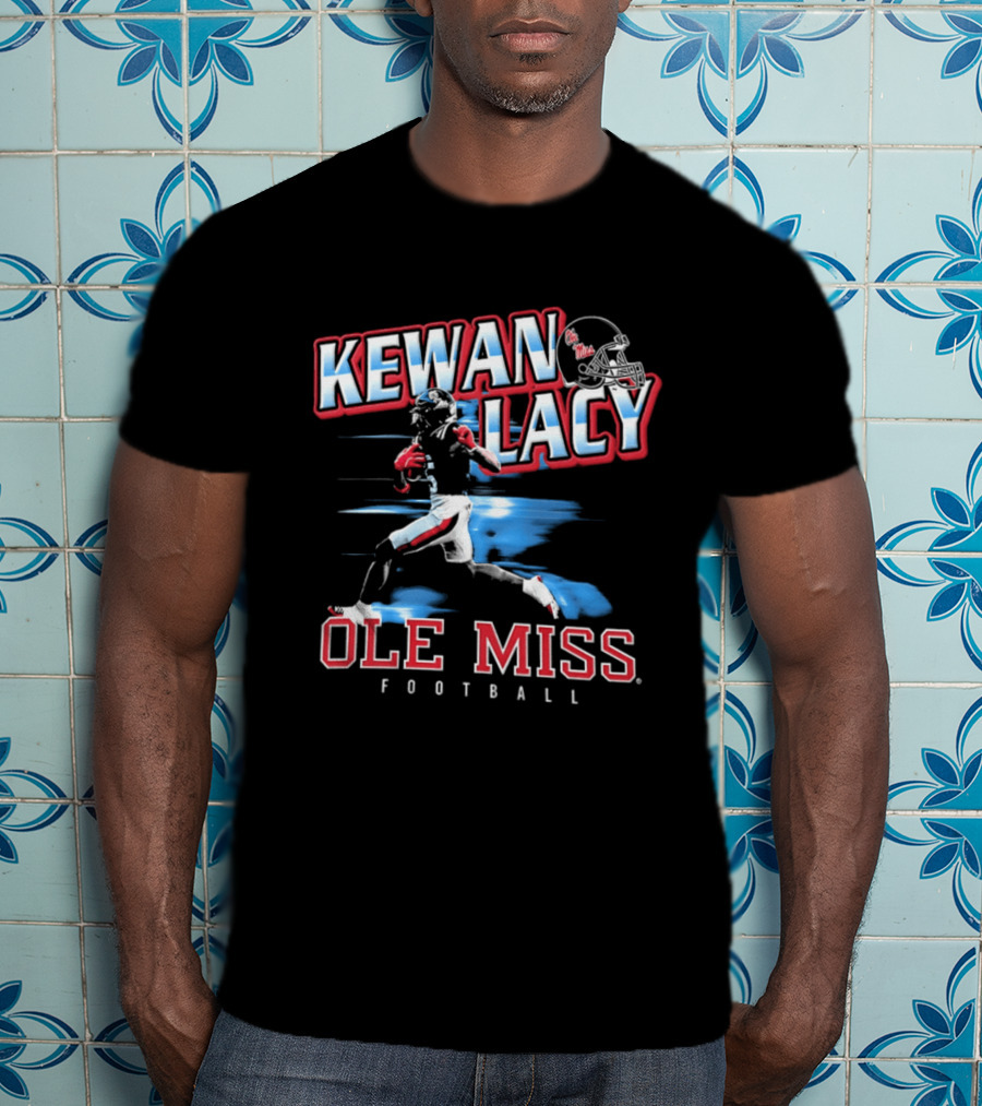 Kewan Lacy Ole Miss Football Quarterback Sprint T-Shirt