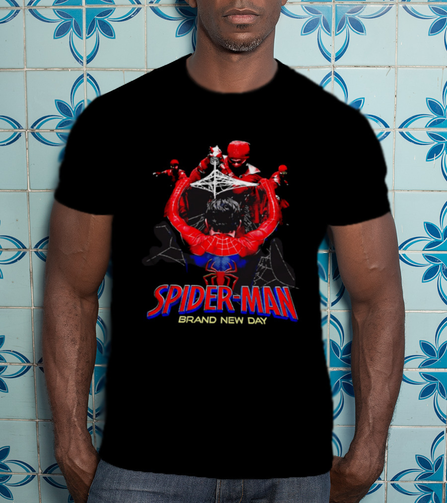 Spider Man Brand New Day Dynamic Heroic Encounter T-Shirt