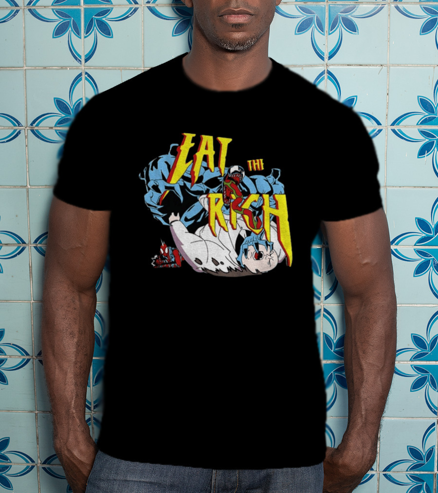 Venom Spider Man Eat The Rich Wilson Fisk Punch Nazi Police Marvel T-Shirt