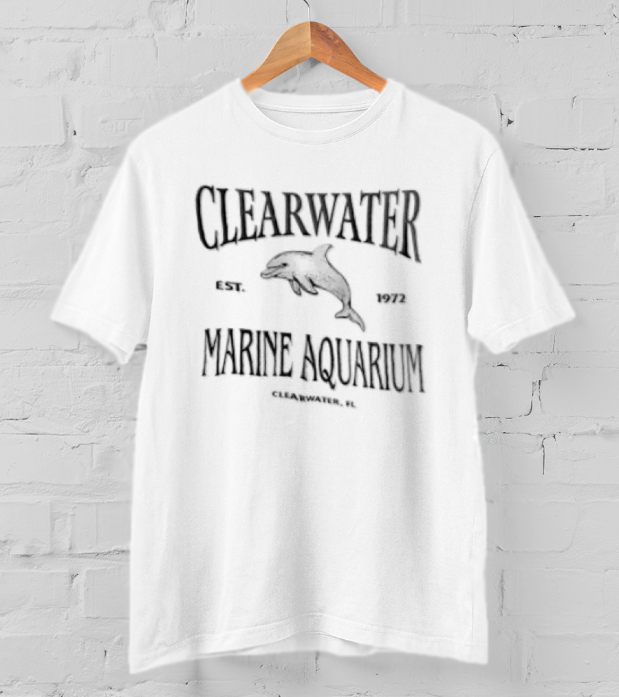 Clearwater Marine Aquarium Est 1972 Dolphin Clearwater FL T-Shirt
