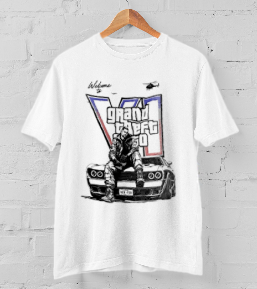 Grand Theft Auto VI Welcome To A World Of Sinners T-Shirt