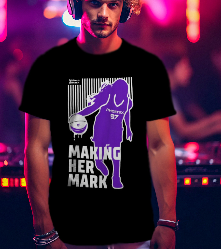 Phoenix Mercury WNBA Making Her Mark 97 T-Shirt