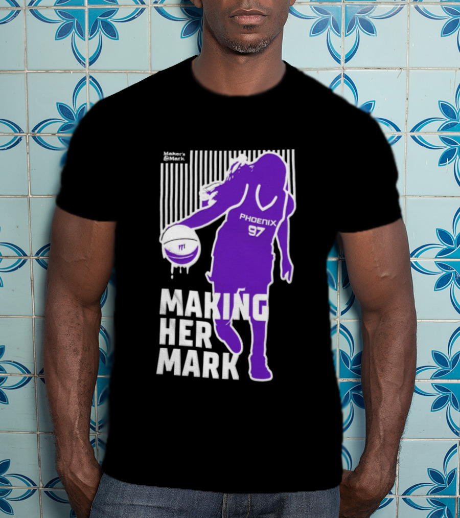 Phoenix Mercury WNBA Making Her Mark 97 T-Shirt