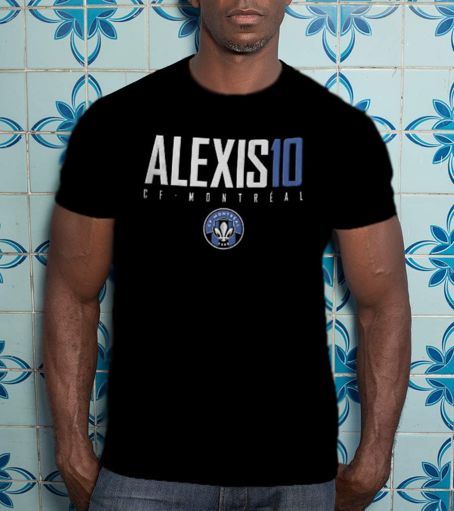 Alexis 10 CF Montreal 1993 Crest T-Shirt