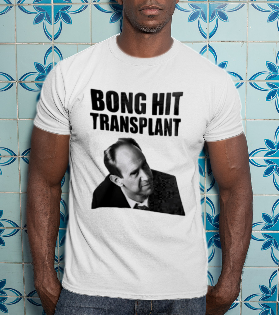 Bong Hit Transplant Joseph Morse Black And White Image T-Shirt