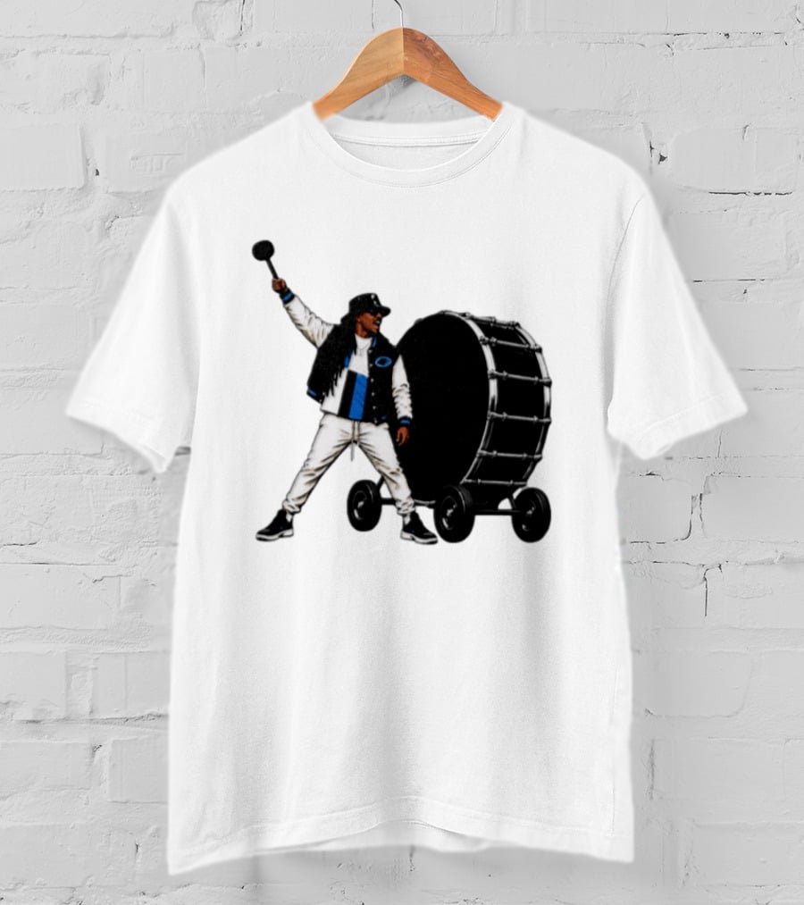 Carolina Panthers For The Culture Drummer Marching Band Fan Gear T-Shirt