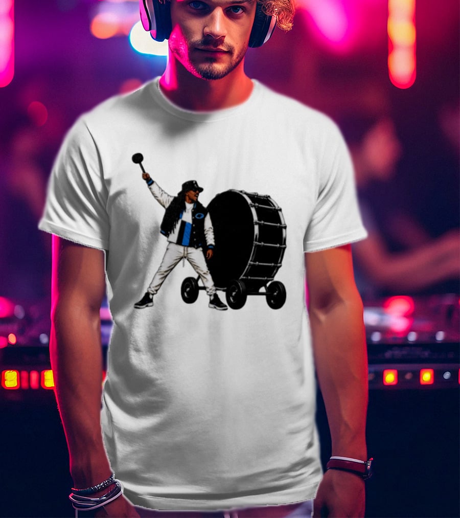 Carolina Panthers For The Culture Drummer Marching Band Fan Gear T-Shirt