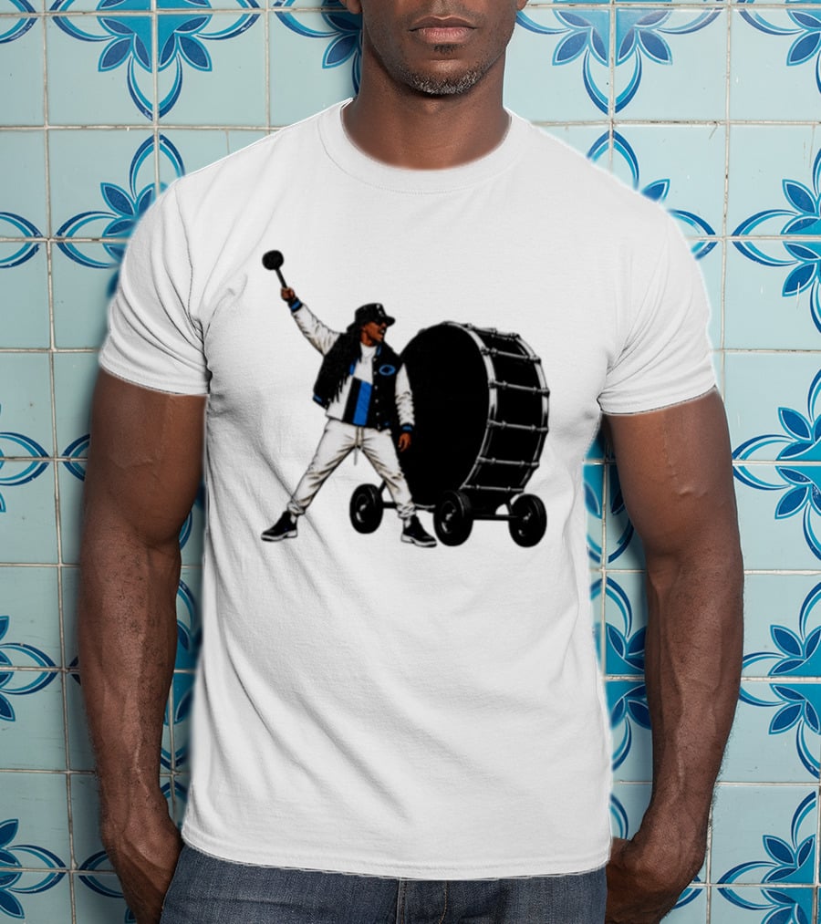 Carolina Panthers For The Culture Drummer Marching Band Fan Gear T-Shirt