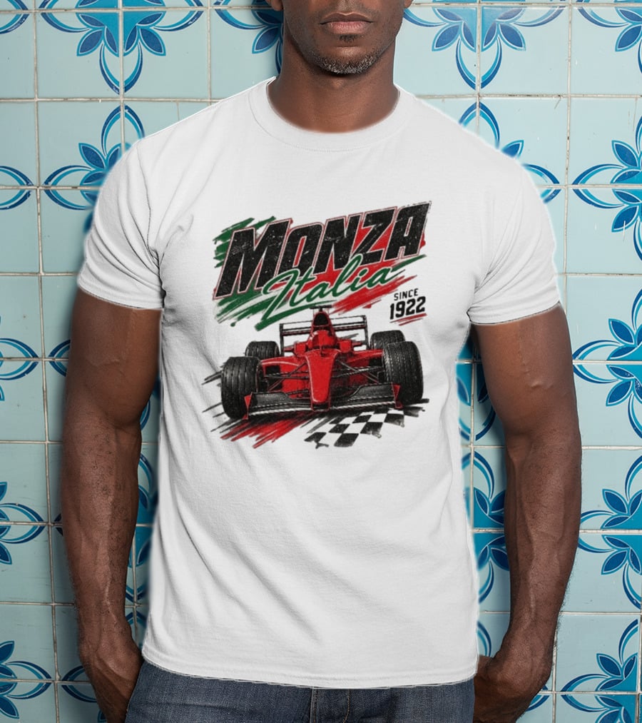 Monza Italia Racing Since 1922 Formula Car T-Shirt