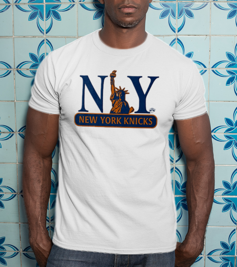 New York Knicks NY Statue Of Liberty T-Shirt