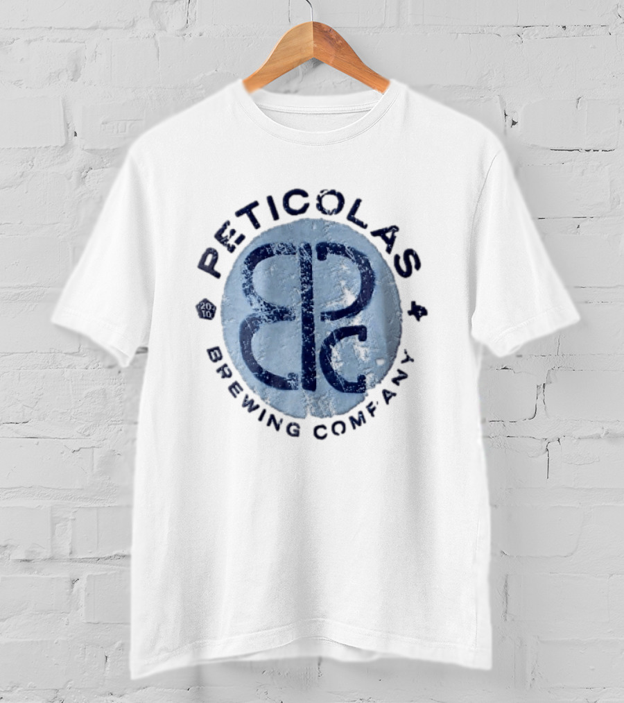 Peticolas Brewing Company PBC Distressed Monogram 2010 T-Shirt