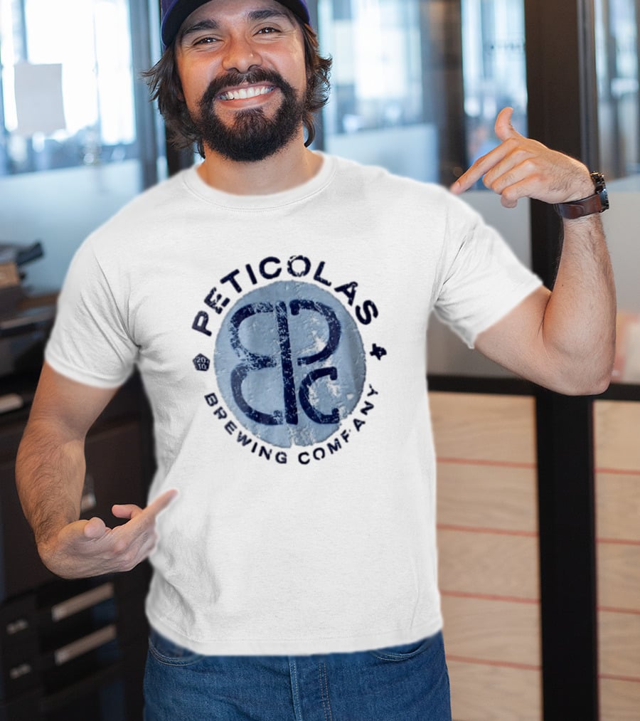 Peticolas Brewing Company PBC Distressed Monogram 2010 T-Shirt