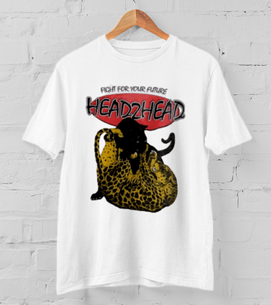 Fight For Your Future Head2Head Panther And Leopard T-Shirt