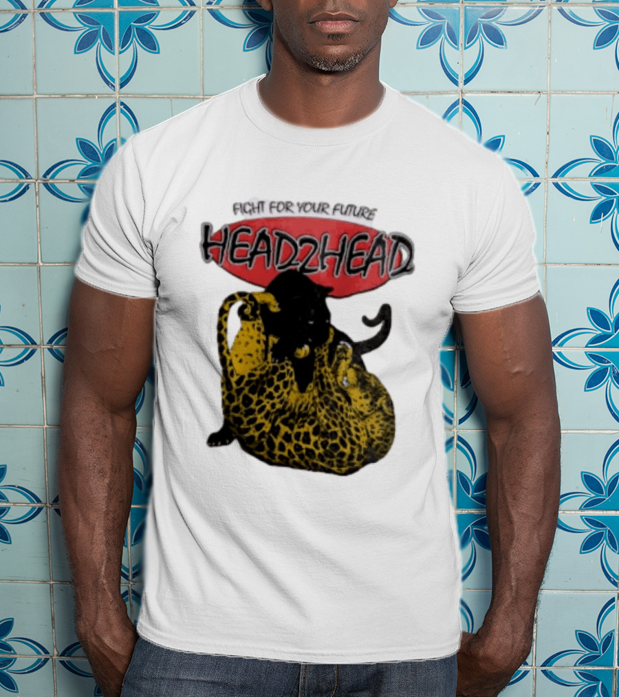 Fight For Your Future Head2Head Panther And Leopard T-Shirt