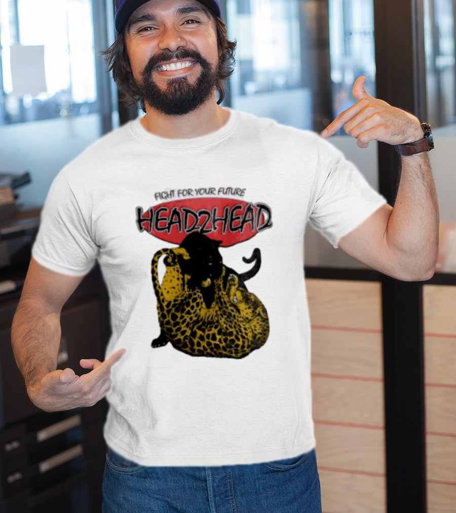 Fight For Your Future Head2Head Panther And Leopard T-Shirt
