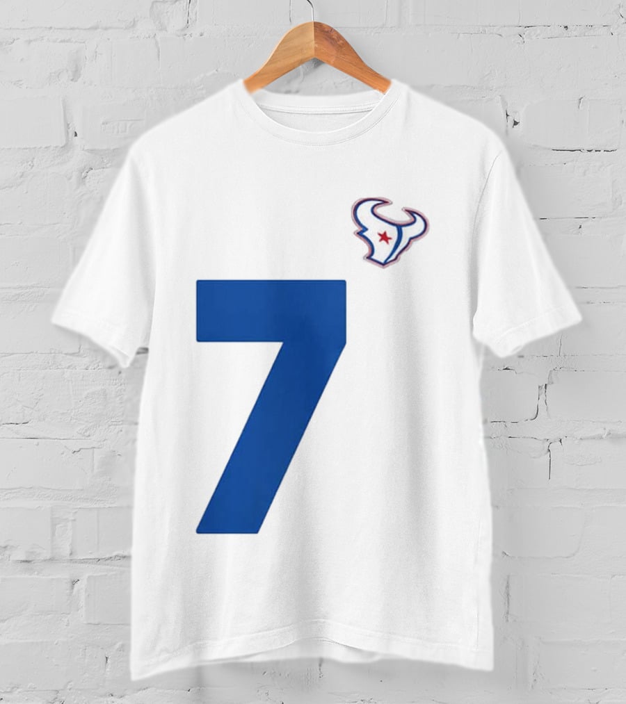 Houston Texans 2026 Rivalries Football 7 T-Shirt