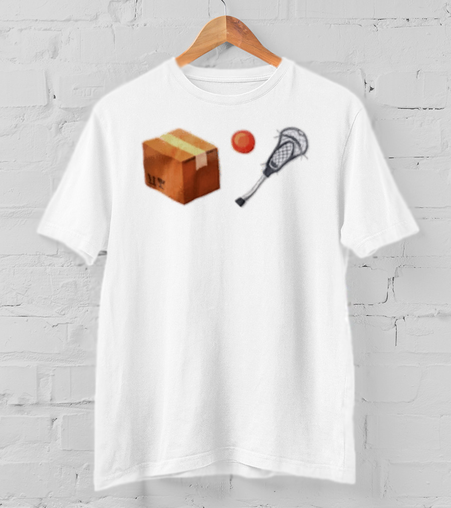 Lacrosse Stick Ball Box Package T-Shirt