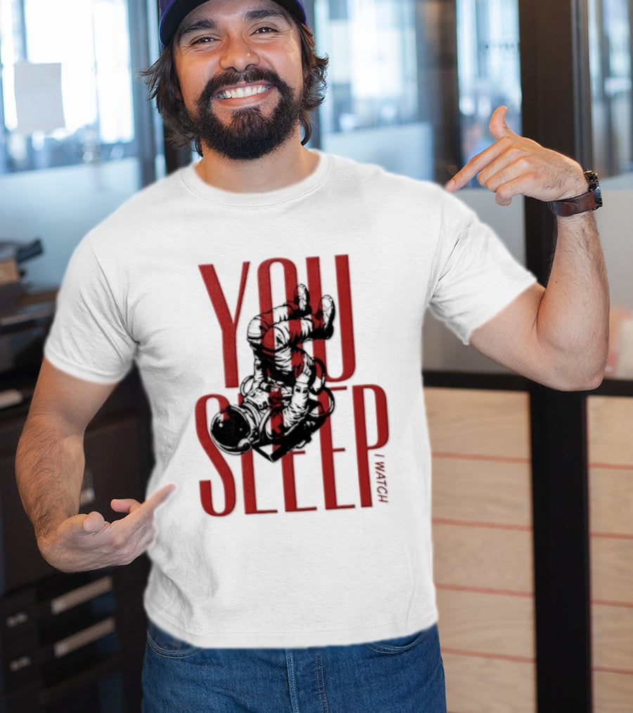 You Sleep I Project Hail Mary Book Lover Movie Astronaut Space Adventure T-Shirt