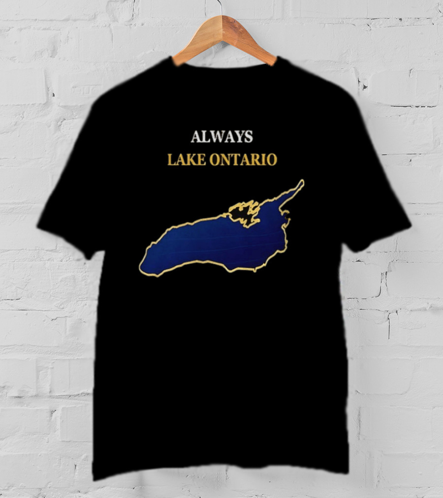 Always Lake Ontario Map T-Shirt