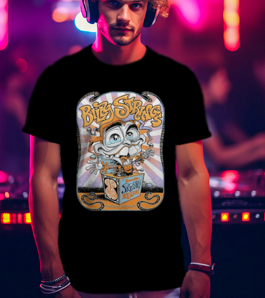 Billy Strings Ionia Freak Fair 2026 Event Ionia MI August 28 29 Dennis Preston T-Shirt