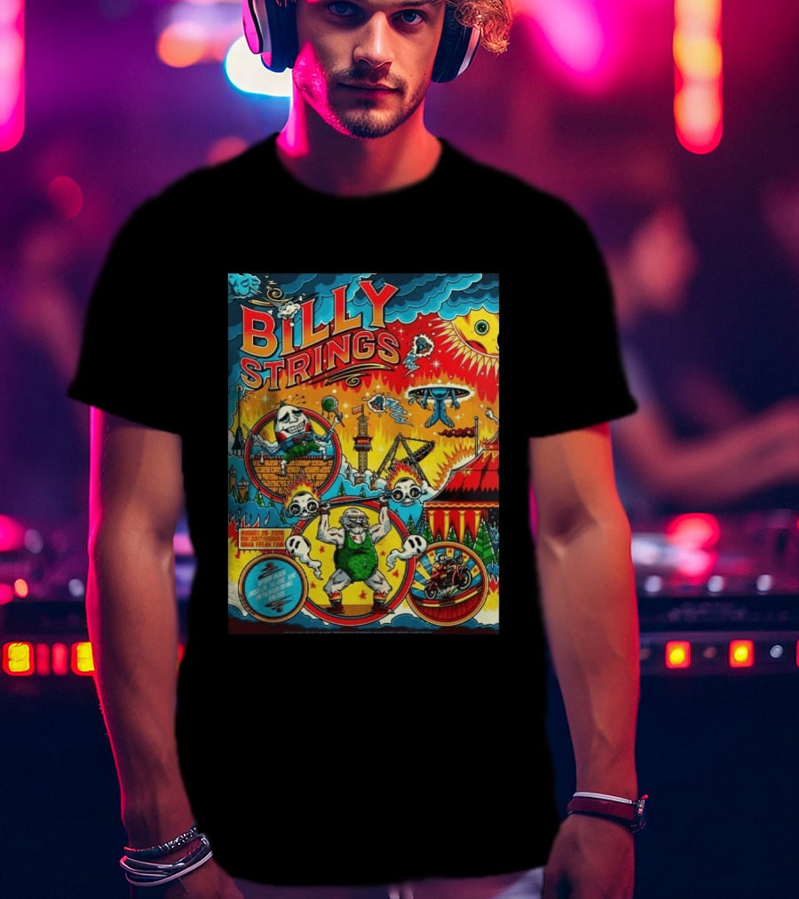Billy Strings Ionia Freak Fair August 28 2026 Night 1 Ionia MI T-Shirt