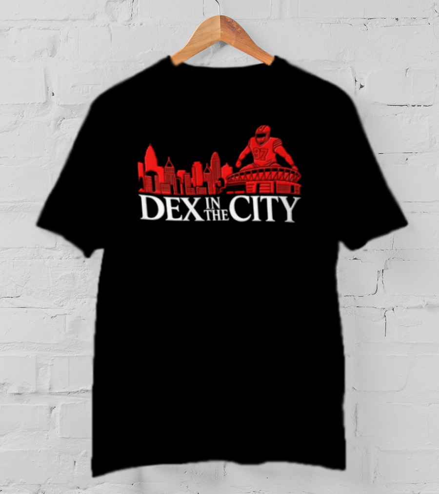 Dex In The City Football Skyline Adventure T-Shirt