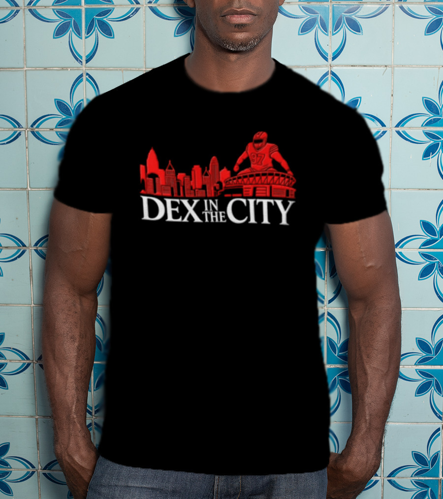 Dex In The City Football Skyline Adventure T-Shirt