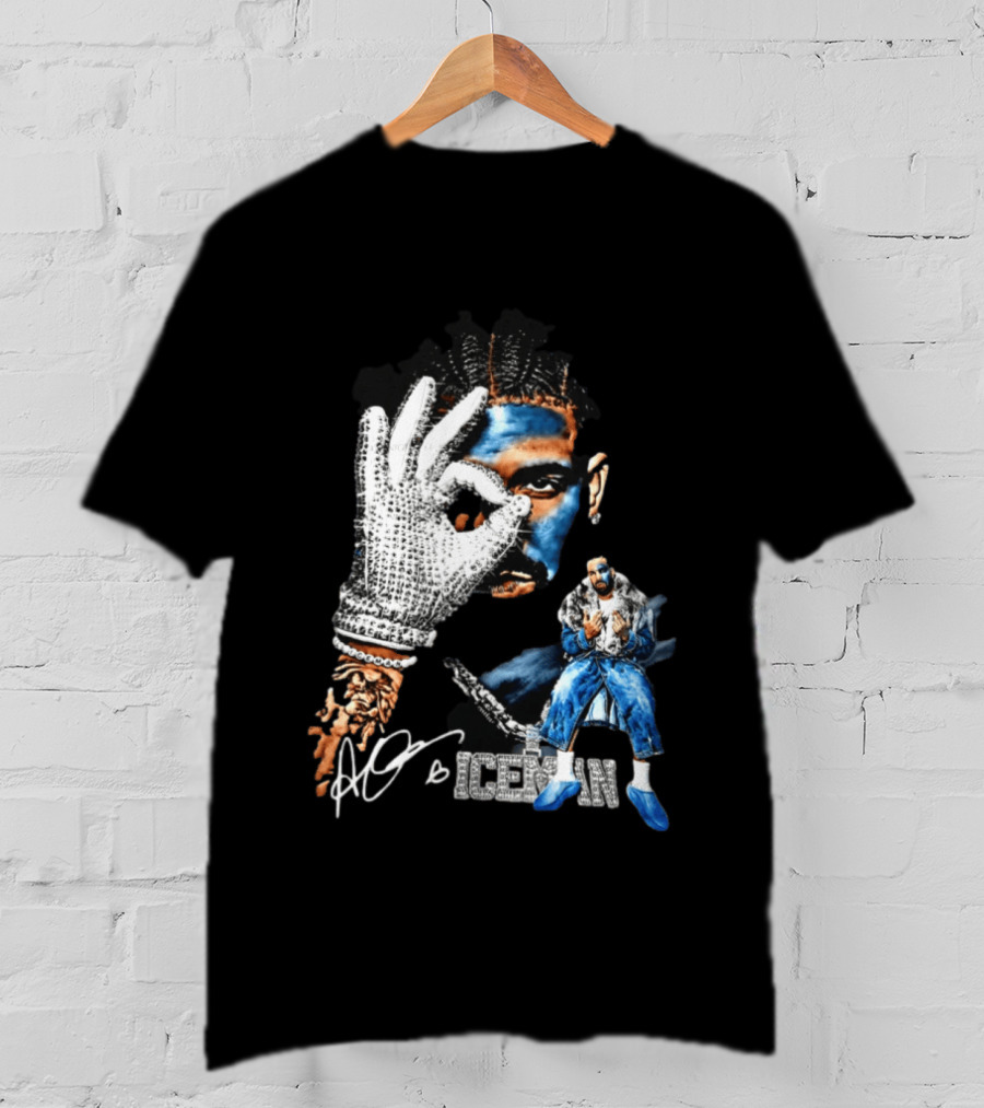 Drake Ice Man Brodie Signature Bling T-Shirt