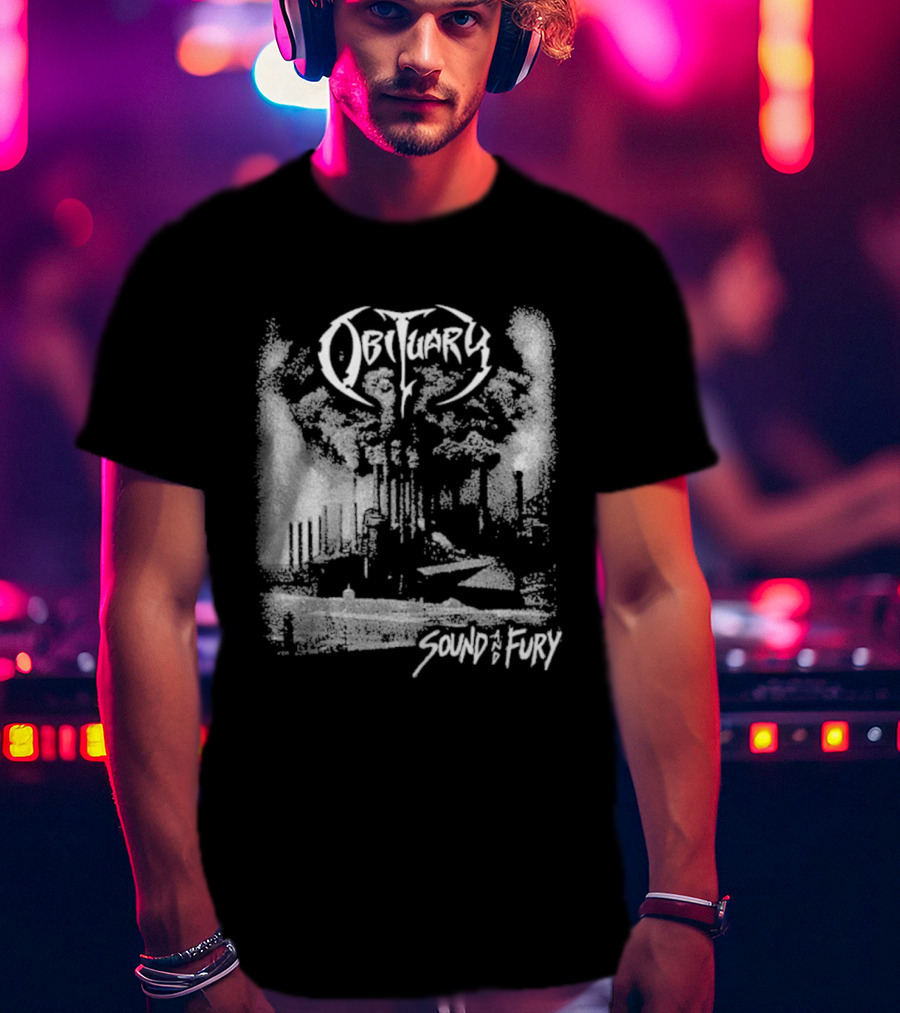 Obituary Sound And Fury 2026 World Demise T-Shirt
