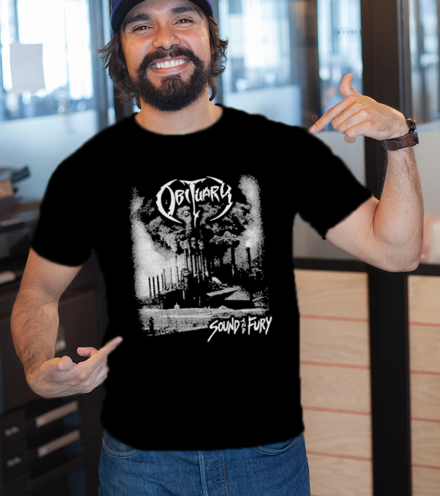 Obituary Sound And Fury 2026 World Demise T-Shirt