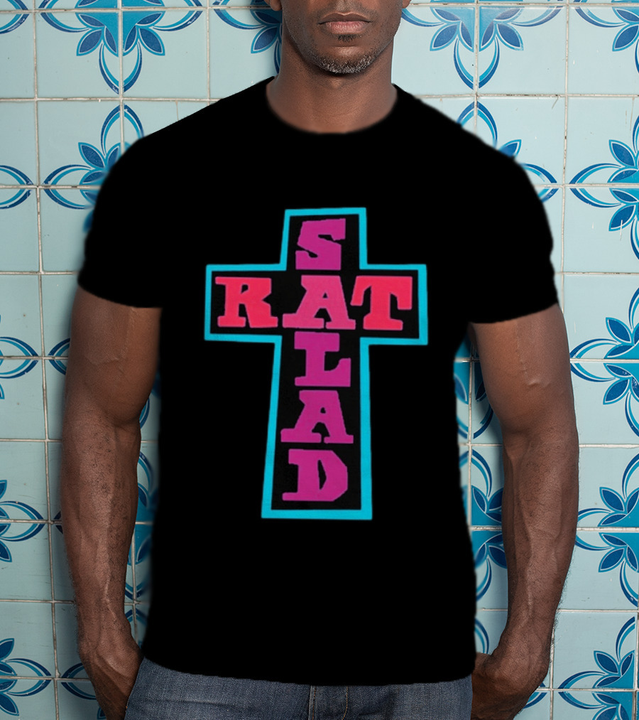 Grateful Sabbath Rat Salad Cross T-Shirt