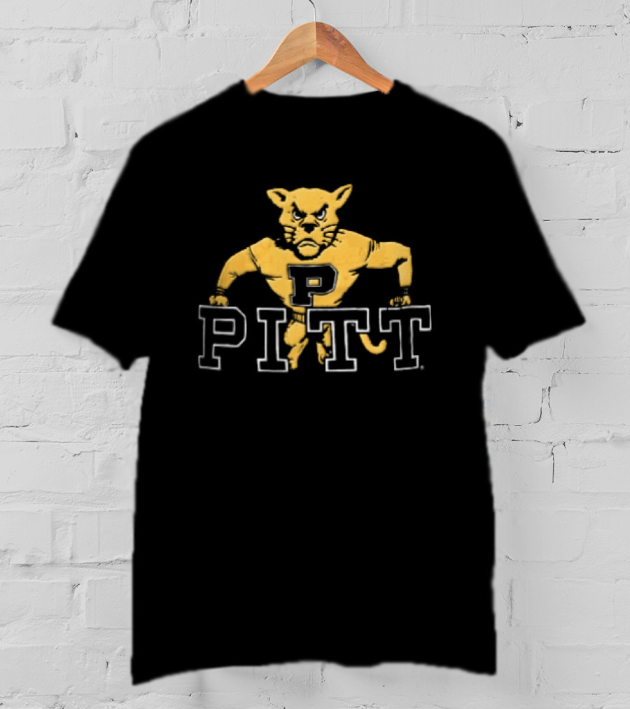 Pittsburgh Panthers NCAA Pitt Angry Panther T-Shirt