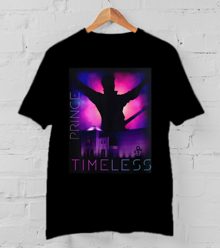 Prince Timeless Paisley Park Iconic Silhouette Purple Celebration August 28 2026 T-Shirt