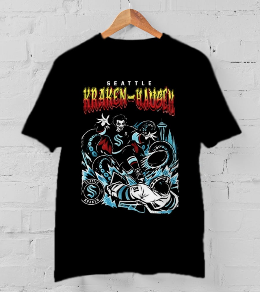 Seattle Kraken Danhausen WWE Friday Night 2026 Hockey Clash T-Shirt