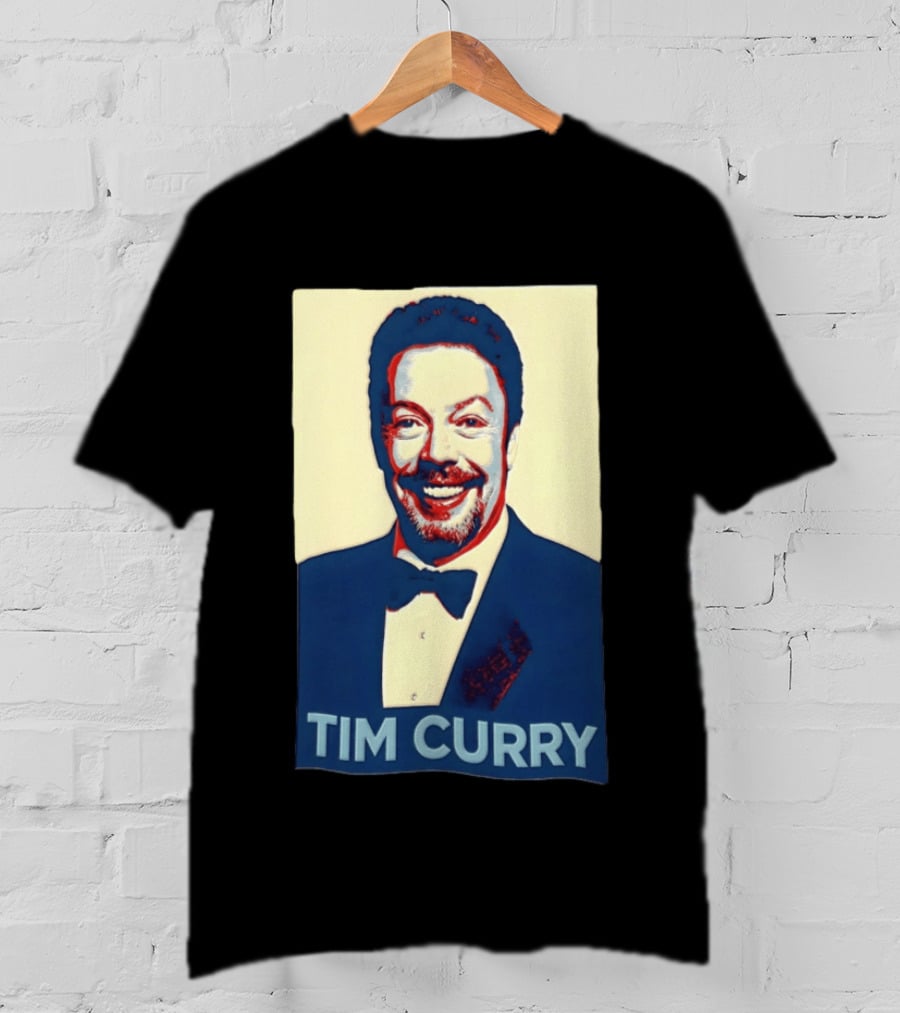 Tim Curry Iconic Obama Hope T-Shirt
