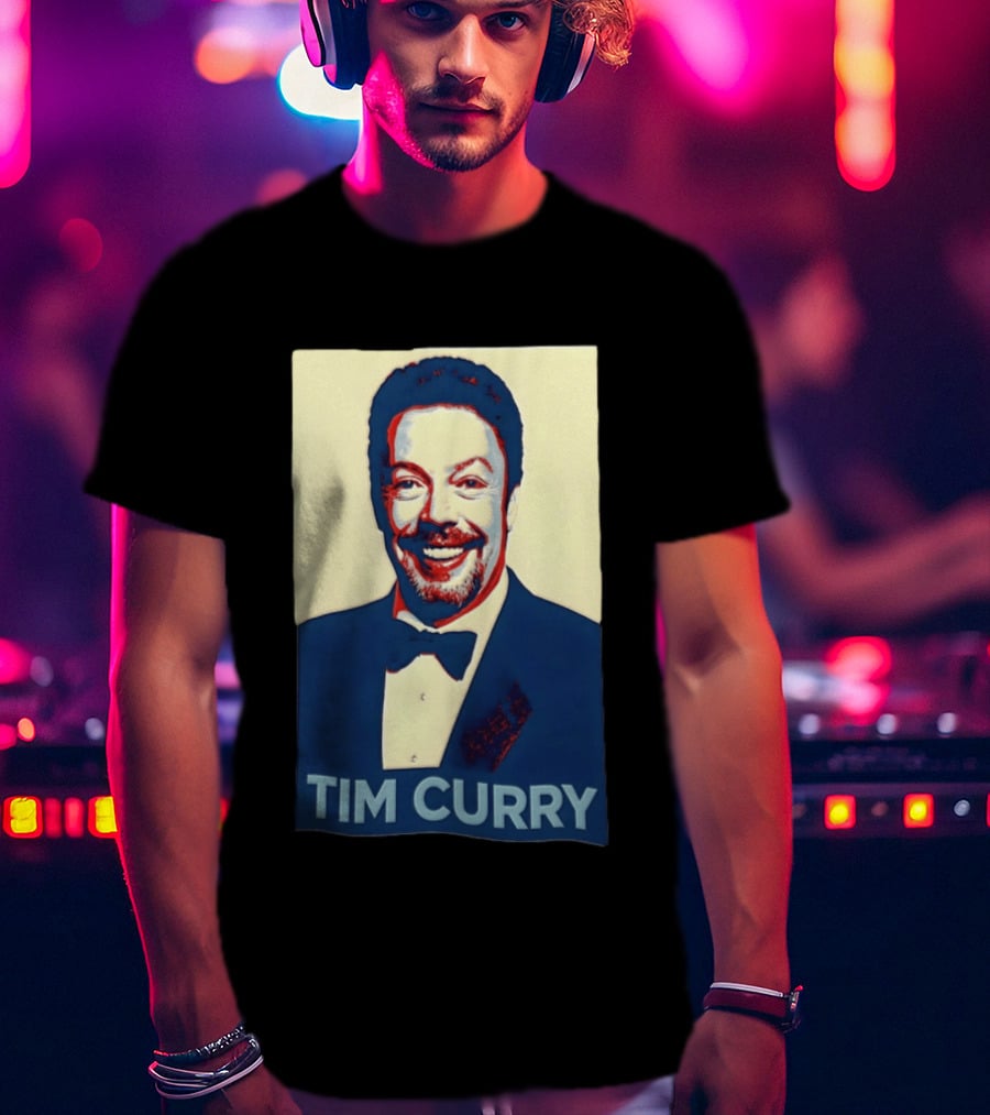 Tim Curry Iconic Obama Hope T-Shirt