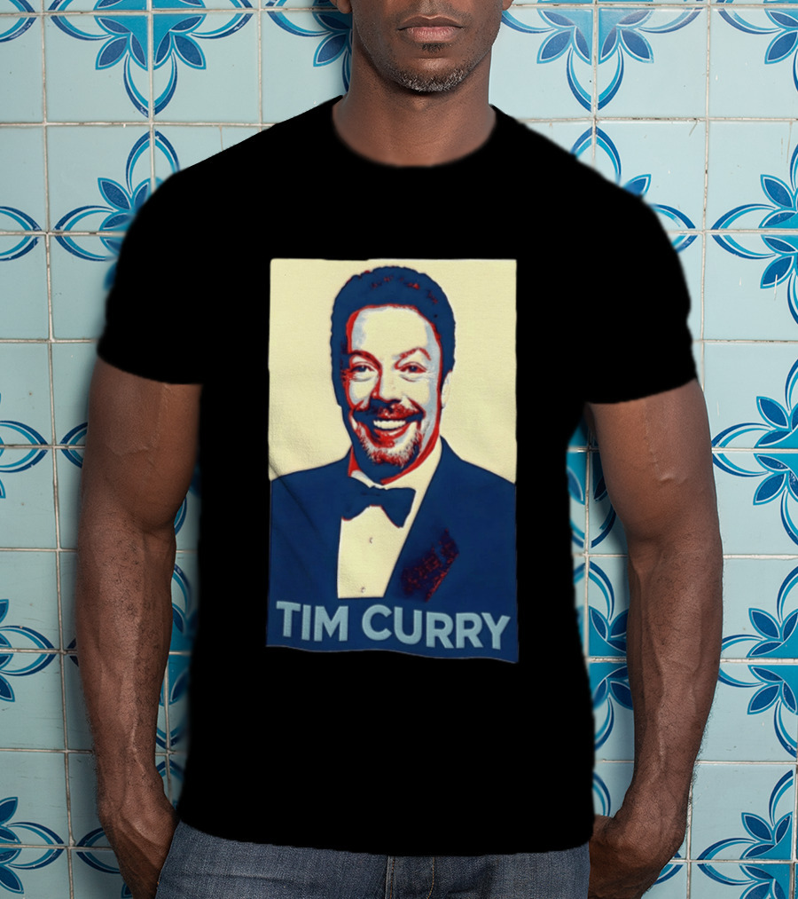 Tim Curry Iconic Obama Hope T-Shirt