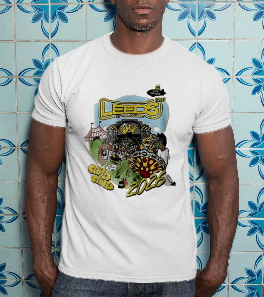Leeds Step Correct 27 30 August 2026 Music Festival Fairground Clints Cantz T-Shirt