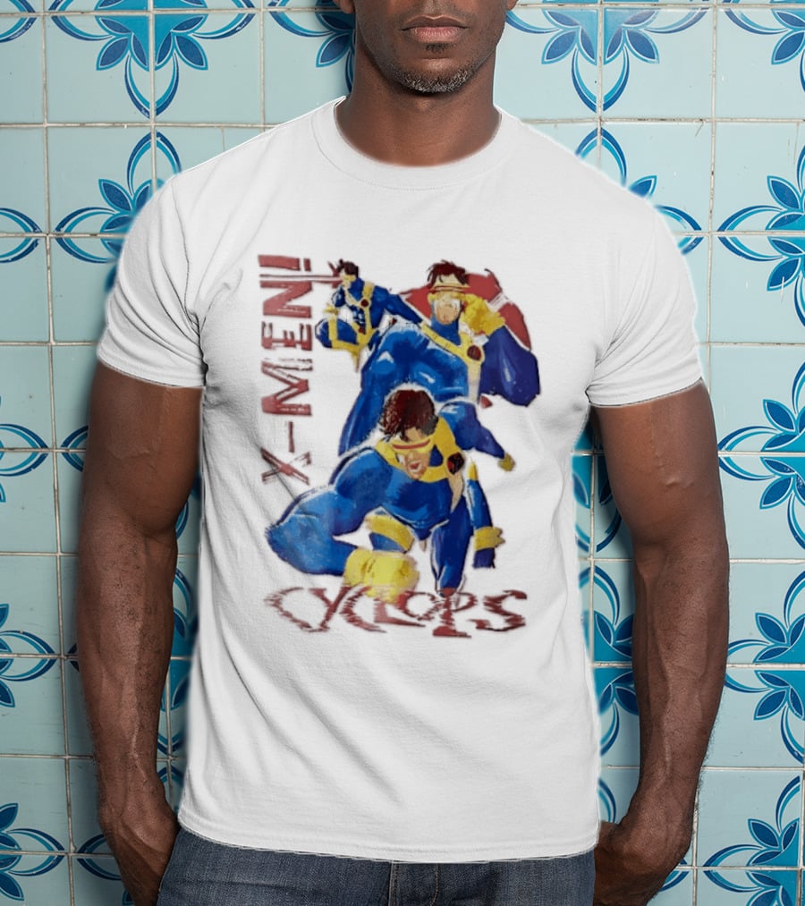 X Men Cyclops Marvel Superhero T-Shirt