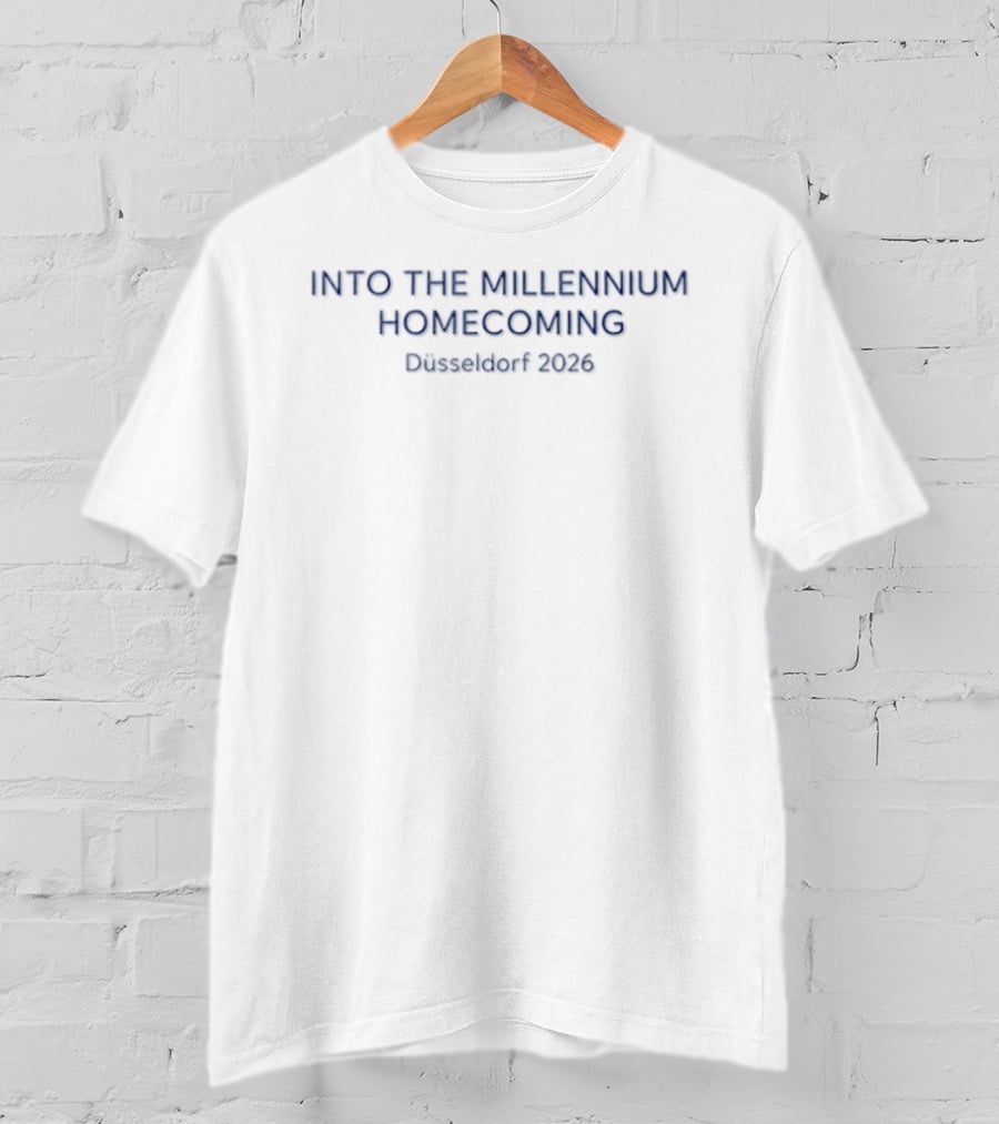 Into The Millennium Homecoming Düsseldorf 2026 Event T-Shirt