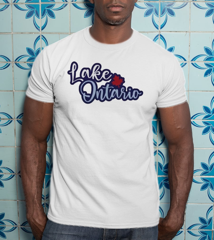 Lake Ontario Canada Maple Leaf T-Shirt