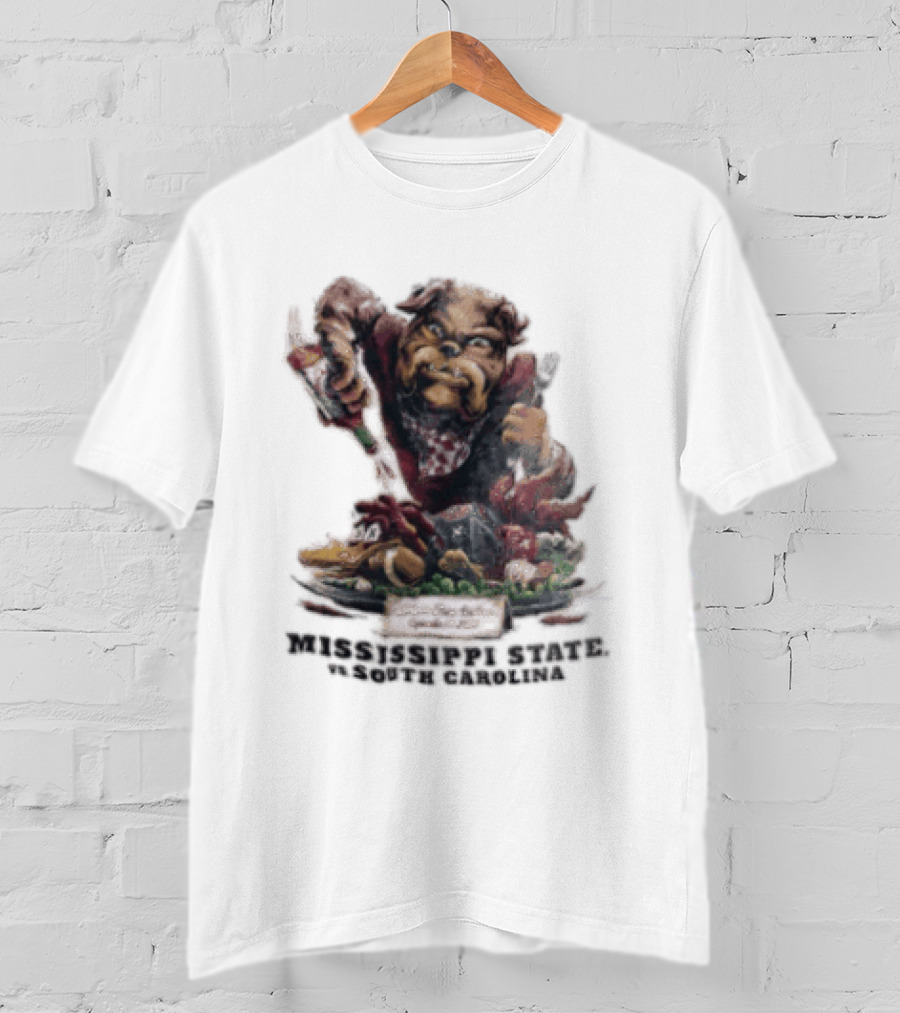 Williams Price Stadium September 19 2026 Mississippi State Vs South Carolina Bulldog T-Shirt