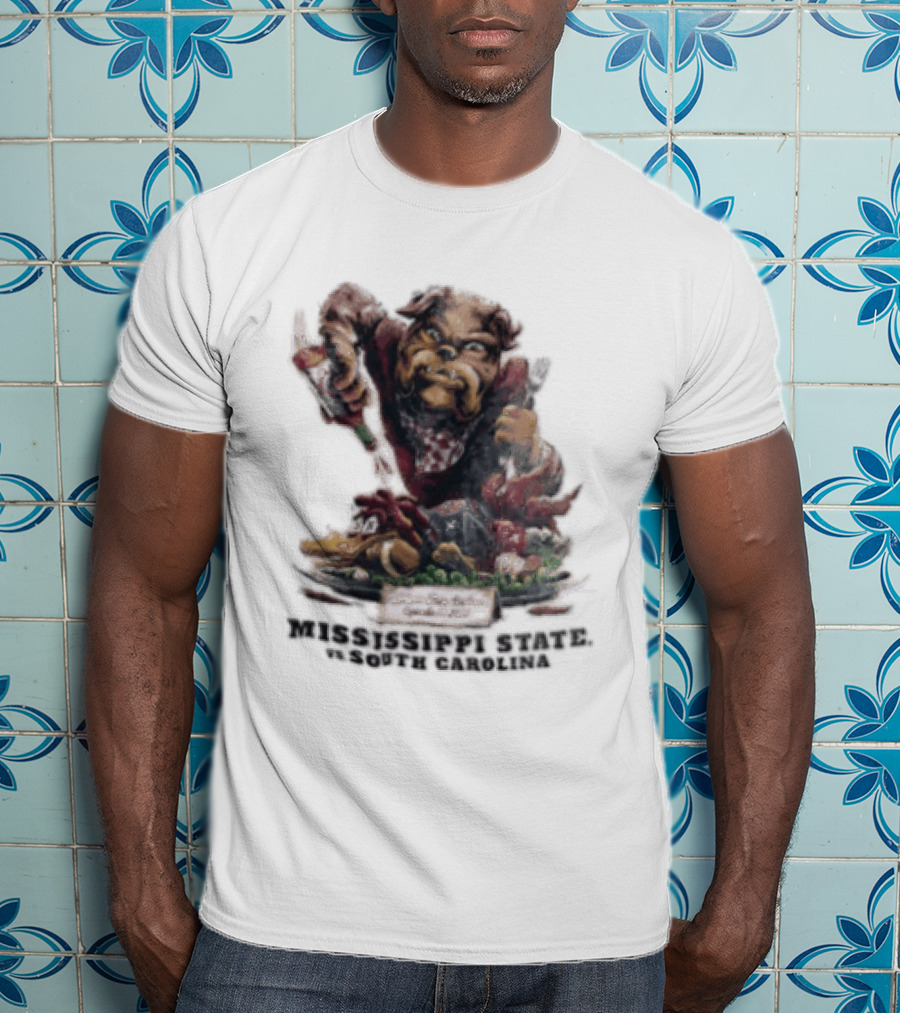 Williams Price Stadium September 19 2026 Mississippi State Vs South Carolina Bulldog T-Shirt