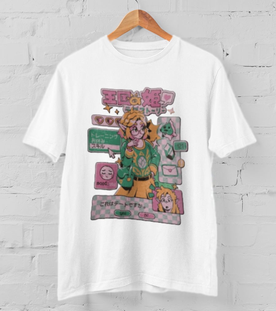 Zelda Princess Love Story T-Shirt