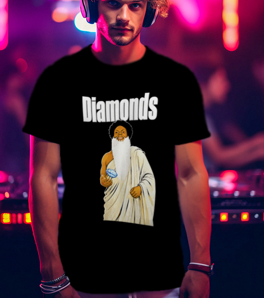 Diamonds Randy Moss Minnesota Vikings Iconic Sports Legend T-Shirt