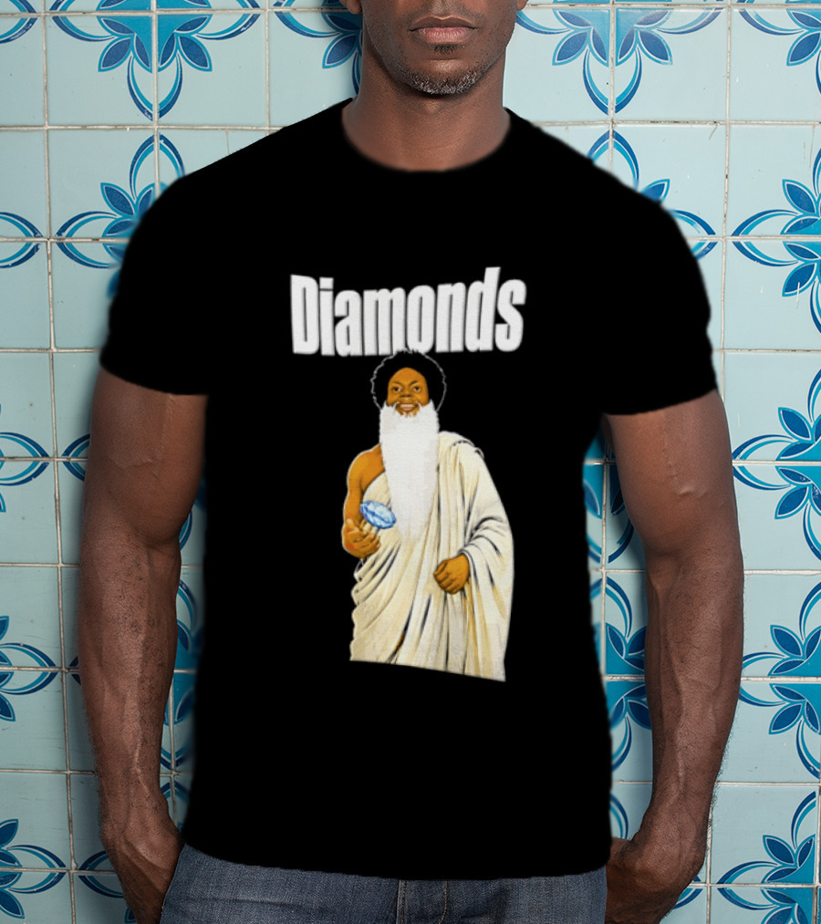 Diamonds Randy Moss Minnesota Vikings Iconic Sports Legend T-Shirt