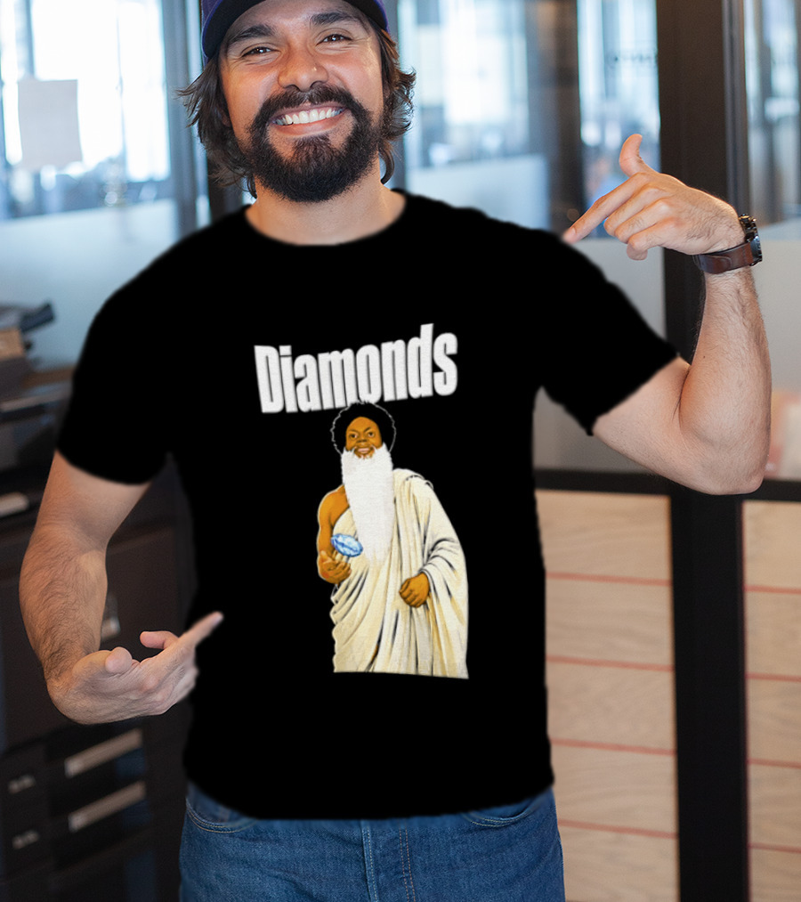 Diamonds Randy Moss Minnesota Vikings Iconic Sports Legend T-Shirt