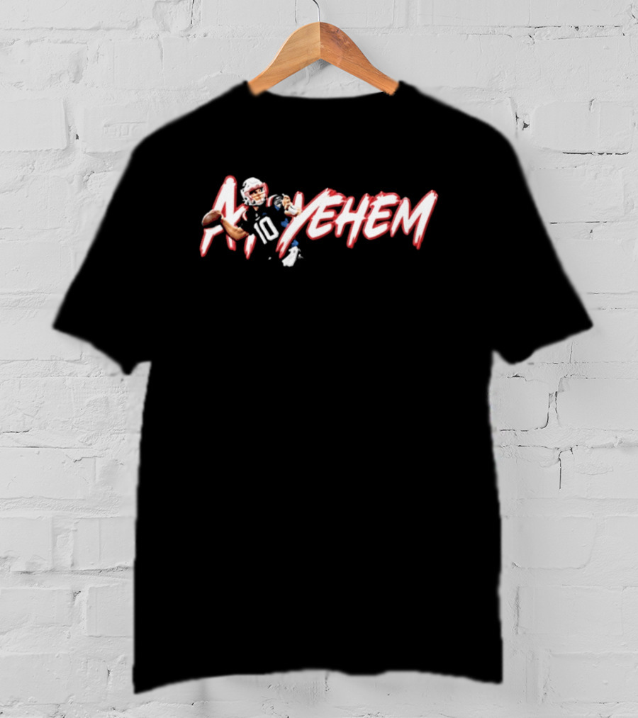 Drake Mayehem New England Patriots 2026 T-Shirt